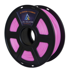 PLA Filament 1.75mm with 3D Build surface 300mmx300mm Clog-free LNL Solution Printer Consumables, 1Kg (2.2lbs) (Pink)