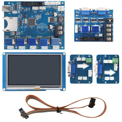 TENLOG Upgrade V1.1 3D Printer Mainboard Kit, 4.3'' Touch Color Screen,Silent Mainboards TMC2208 Drive Compatible TENLOG 3D Printer