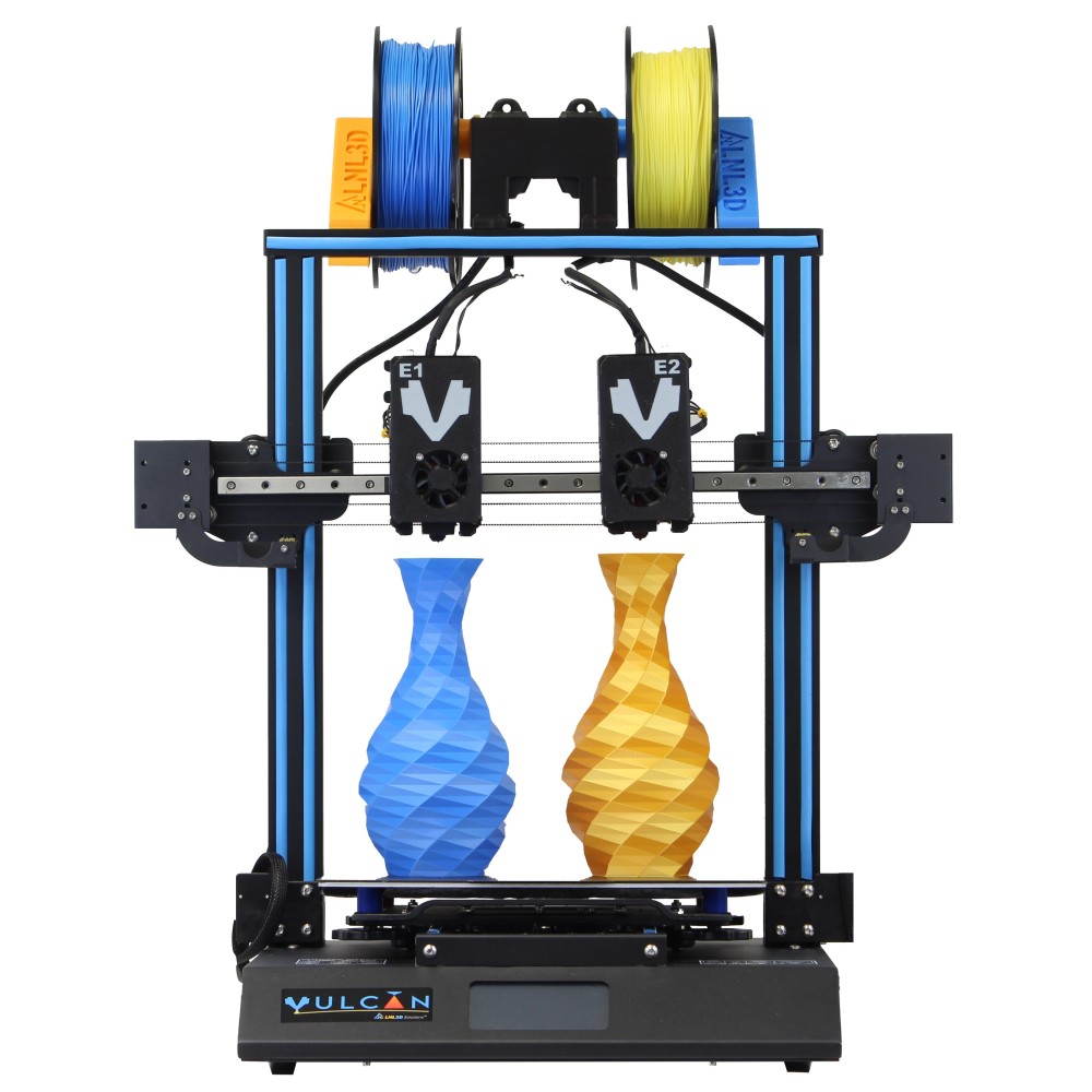 LNL D3 Vulcan Dual Extruder 3D printer