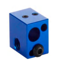 Makerbot heat block (Blue)