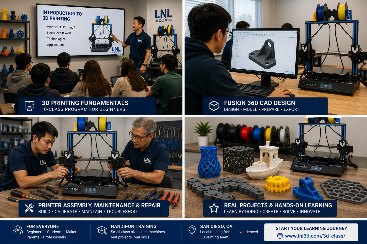 3D Printing Classes and Training Programs