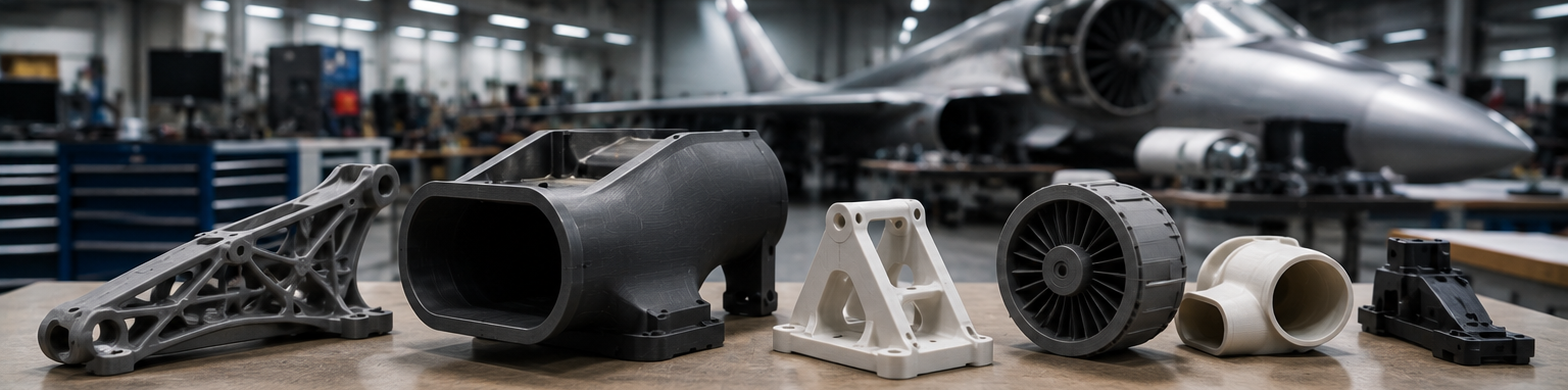 Aerospace 3D printed prototypes lightweight components and custom parts