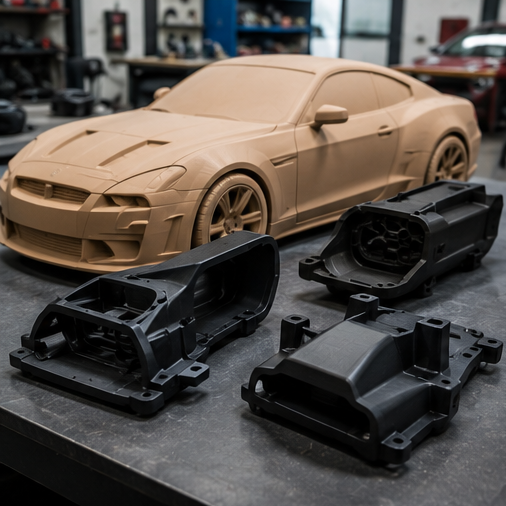 Automotive prototype parts