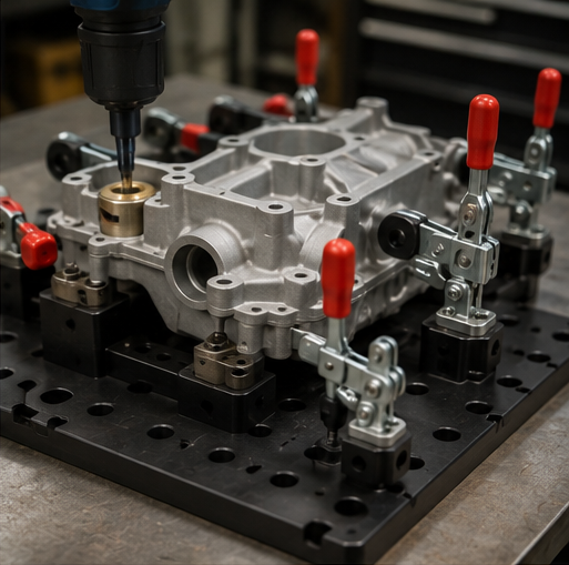 Automotive manufacturing jigs and fixtures