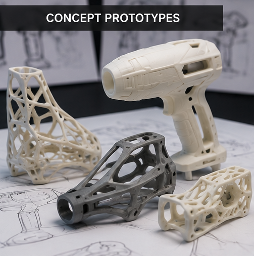 Early concept prototype models