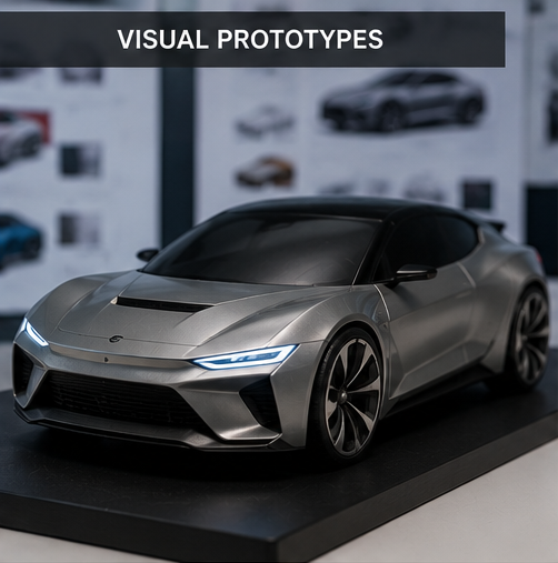 High quality visual appearance prototype