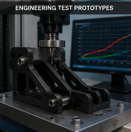 Engineering test prototype and measurement equipment