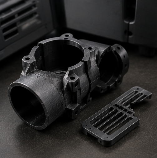 Broken plastic parts replacement