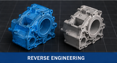 3D scanning for reverse engineering replacement parts
